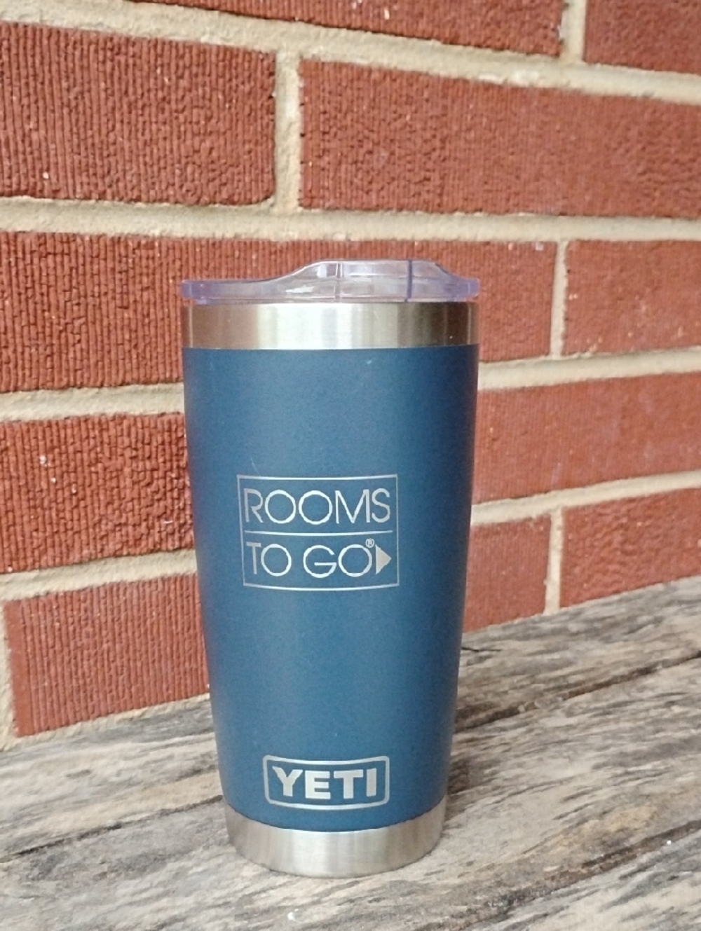 Yeti Blue tumbler